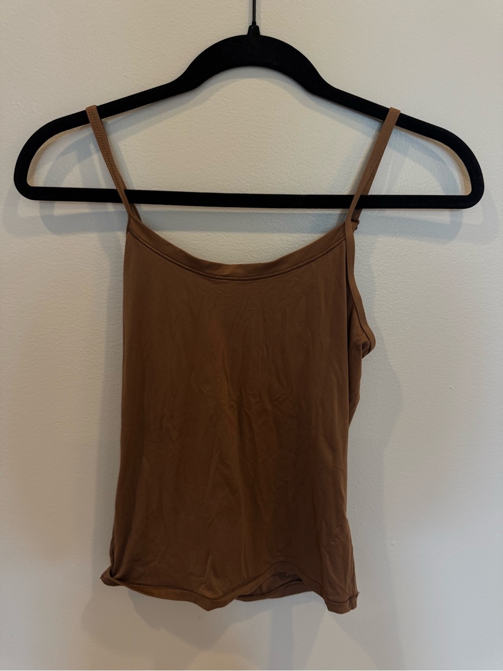 Wilfred Brown Spaghetti-Strap Camisole